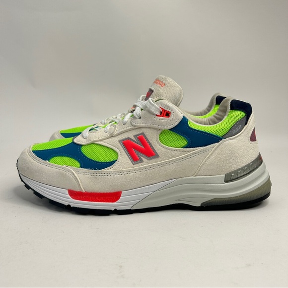 New Balance 992 “White Neon Cyan” 2023 - Picture 6 of 8